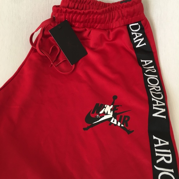 Nike Air Jordan Jumpman Tricot Red Jogger Men XXL - Picture 9 of 15